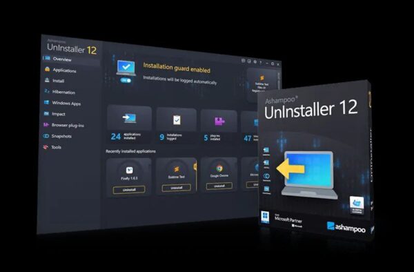 Ashampoo Uninstaller 12 Lifetime License Key