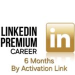6 Months LinkedIn Career Premium Subscription by Activation Link