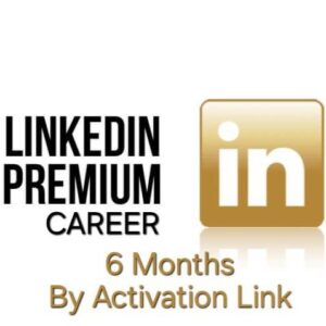 6 Months LinkedIn Career Premium Subscription by Activation Link